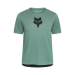 FOX YTH Ranger SS Jersey Fox Head Pine Green nuorten lyhythihainen vihreä MTB-ajopaita