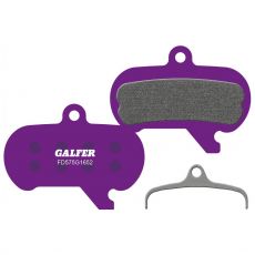 Galfer E‑Bike G1652 puolimetallinen jarrupala, violetti steel‑back, yhteensopiva SRAM Maven -jarrusatuloiden kanssa.