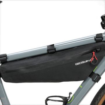 Geosmina Frame Bag Gravel Large Musta