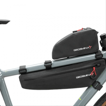 Geosmina Small Frame Bag Gravel runkolaukku gravel-pyörässä