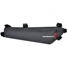 Geosmina Small Frame Bag Gravel runkolaukku musta