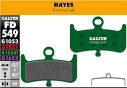 Galfer Pro G1554T HAYES Dominion A4