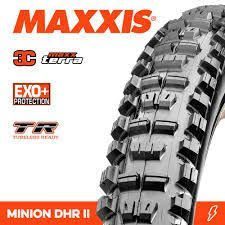 Maxxis Minion DHR II EXO+ TR 3CT 27.5×2.8 120tpi folding