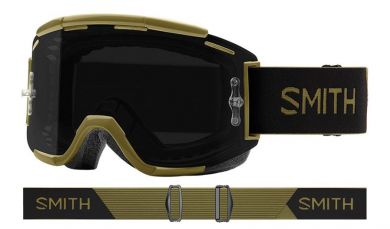 SMITH SQUAD MTB Goggles Mystic Green ChromaPop Sun Black / Clear AF