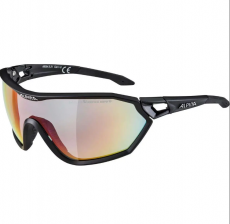 Alpina S-WAY QV Black-Matt Rainbow Mirror