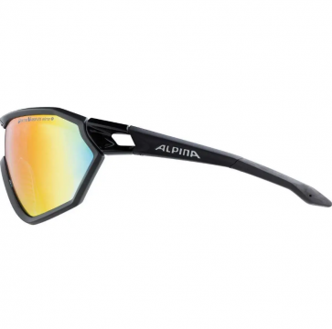 Alpina S-WAY QV Black-Matt Rainbow Mirror