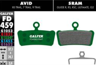 Galfer Pro G1554T GUIDE 