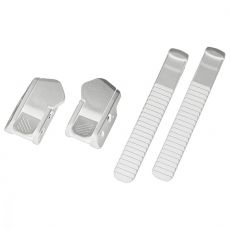 Shimano Buckle & Strap Low Profile White 2kpl