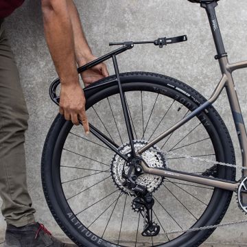 ORTLIEB Quick Rack L asennettuna polkupyörään