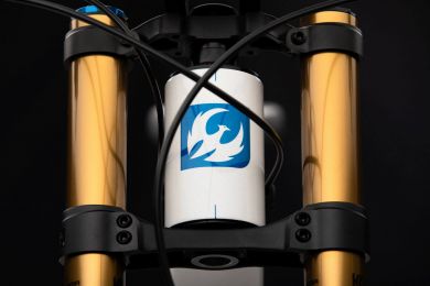 PIVOT PHOENIX PRO SAINT WHITE COBALT BLUE FOX 40