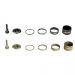 Renthal Headset Spacer and Top-Cap Musta ja AluGold