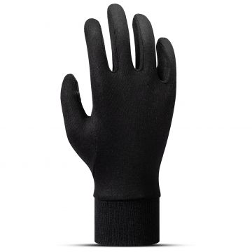 Roeckl Silk Liner Black silkkinen alushanska talvipyöräilyyn
