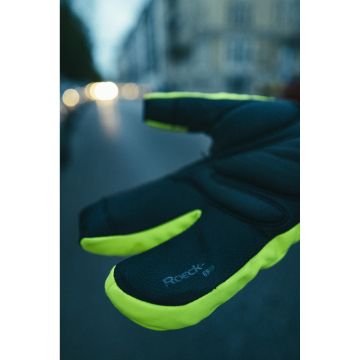 Roeckl Villach 3 Lobster Fluo Yellow ROECK-GRIP-kämmenellä