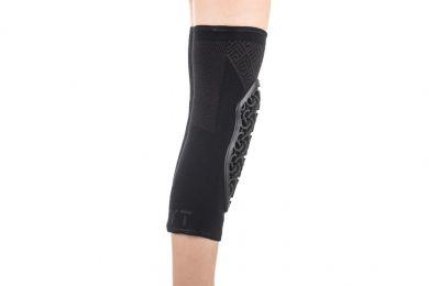 SERYT Youth Flow Knee Alps Black lasten MTB-polvisuojat aktiiviseen ajoon