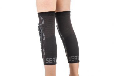 SERYT Youth Flow Knee Arlecchino Grey Black polvisuojat enduro- ja trail-ajoon