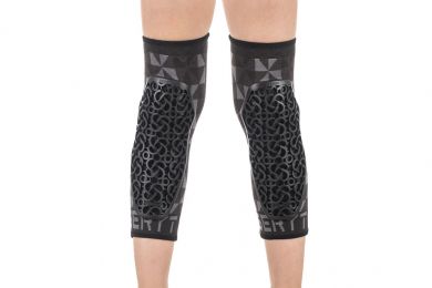SERYT Youth Flow Knee Arlecchino Grey Black lasten pyöräilysuojat bike parkiin