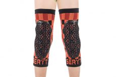 SERYT Youth Flow Knee Checker Red lasten polvisuojat bike park - ja trail-ajoon