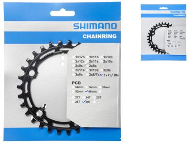 Shimano teräs eturatas Deore FC-M5100-1 1x10/11s