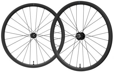 Shimano GRX WH-RS880-TL 28" Hiilikuituinen Tubeless kiekkosetti Centerlock 12mm läpiakselille