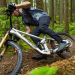 Shimano DEORE XT avopolkimet mustana maastopyörään