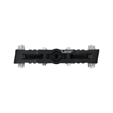Shimano PD-M8240 flättipolkimet leveällä poljinalustalla sivusta