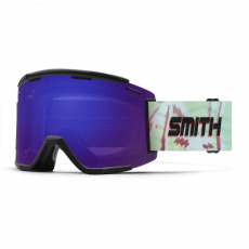 SMITH SQUAD XL MTB Goggles Dirt Surfer + ChromaPop Everyday Violet / Clear AF