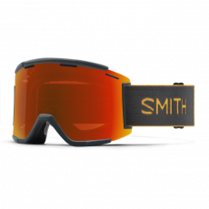 SMITH SQUAD XL MTB Goggles Slate - Fools Gold + ChromaPop Everyday Red Mirror Lens / Clear AF