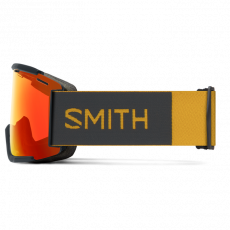 SMITH SQUAD XL MTB Goggles Slate - Fools Gold + ChromaPop Everyday Red Mirror Lens / Clear AF