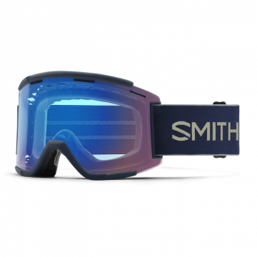 SMITH SQUAD XL MTB Goggles Midnight Navy / Sagebrush + ChromaPop Contrast Rose Flash  / Clear AF