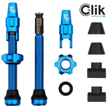 44 mm / Blue Wolf Tooth Clik Valve -tubelessventtiilit