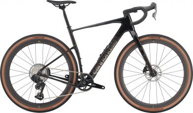 Cannondale Topstone Carbon 1 AXS hiilikuituinen gravelpyörä sivukuvassa