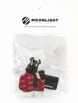 Moonlight Helmet Mount kiinnitys tarralla