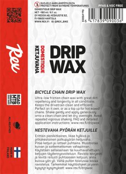 REX Domestique Drip Wax nestemäinen ketjuvaha 180 ml