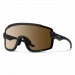 SMITH Wildcat Matte Black + ChromaPop PhotoChromic Brown Lens ja kirkas linssi
