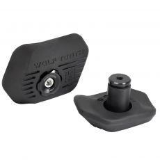Wolf Tooth Locked-In Bar Ends -tankopäädyt mustana