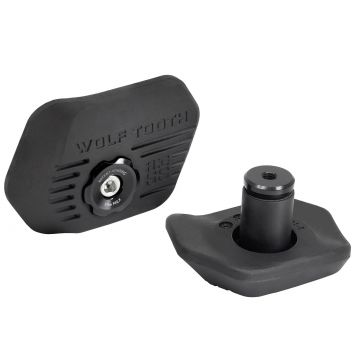 Wolf Tooth Locked-In Bar Ends -tankopäädyt mustana