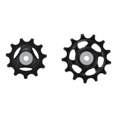 Shimano RD-RX820 vaihtajan tension ja guide pulley -rissat mustana, OEM-varaosasarja