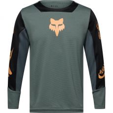 Fox Youth Defend LS Jersey Creation Sage nuorten MTB-ajopaita
