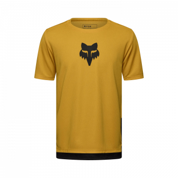 FOX YTH Ranger SS Jersey Fox Head Bronze nuorten lyhythihainen MTB-ajopaita pronssin värisenä
